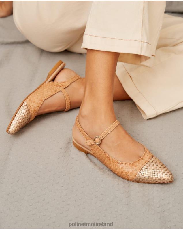 Polin et moi Mary Jane Punta Rigobertta LRX4D416 Footwear Beige