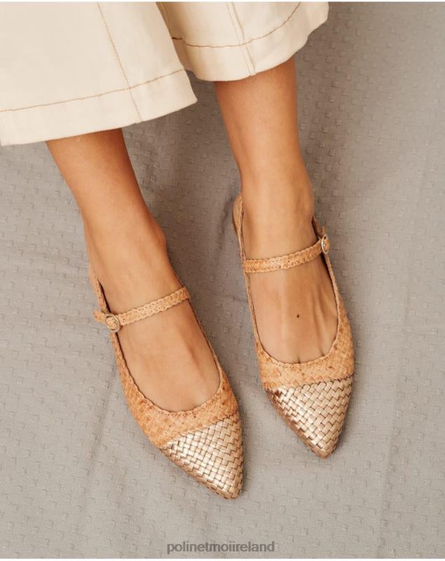 Polin et moi Mary Jane Punta Rigobertta LRX4D416 Footwear Beige