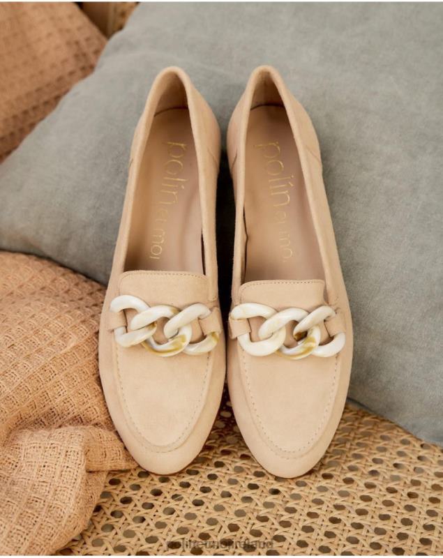 Polin et moi Moccasin Cadena Agustina LRX4D502 Footwear Nude