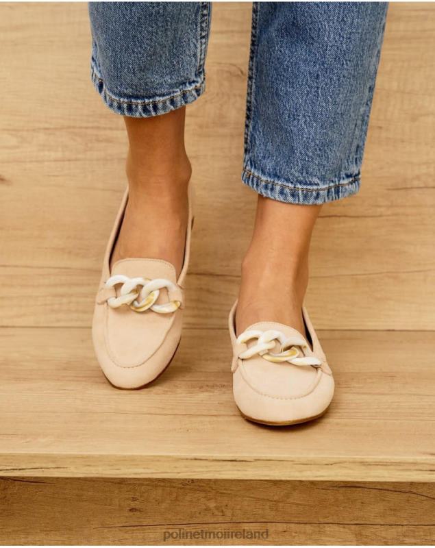 Polin et moi Moccasin Cadena Agustina LRX4D502 Footwear Nude