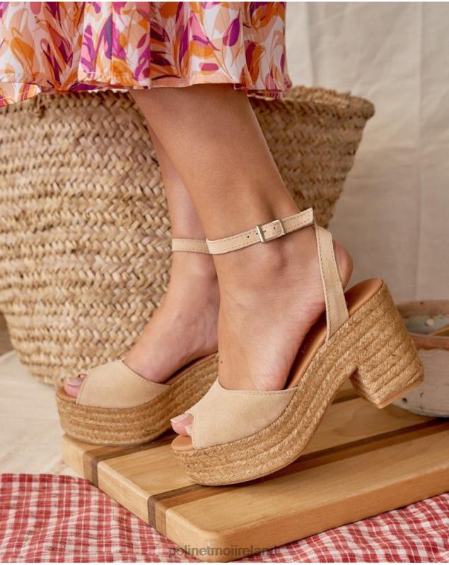 Polin et moi Arina Platform Sandals LRX4D410 Footwear Sand