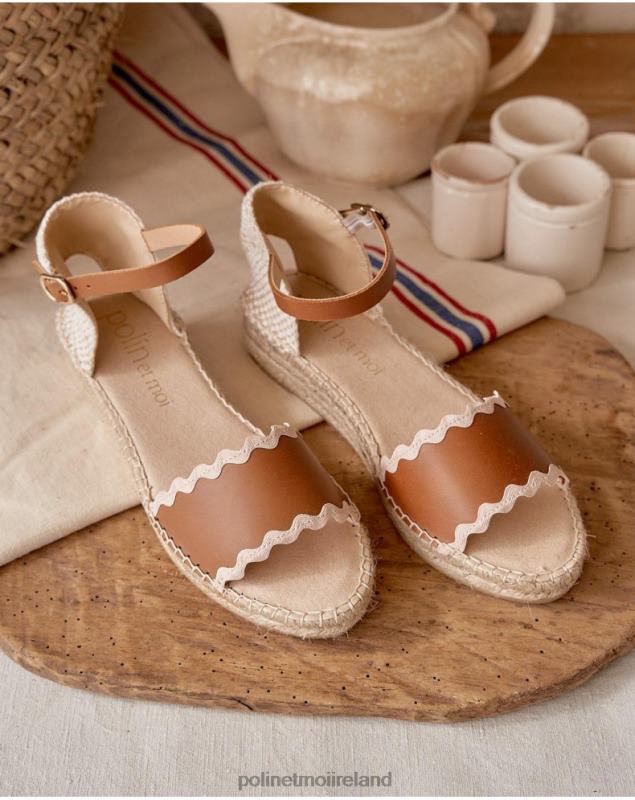 Polin et moi Sandal Ondas Anika LRX4D455 Footwear Leather