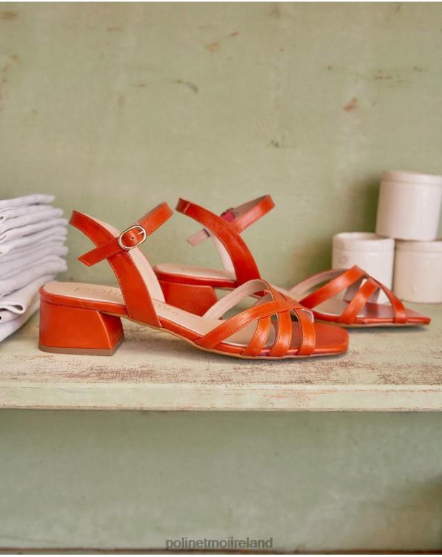 Polin et moi Sandal Tiras Lamara LRX4D475 Footwear ORANGE