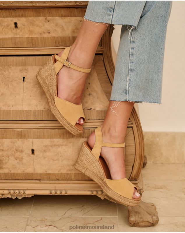 Polin et moi Sandals Wedge Kira LRX4D491 Footwear ochre