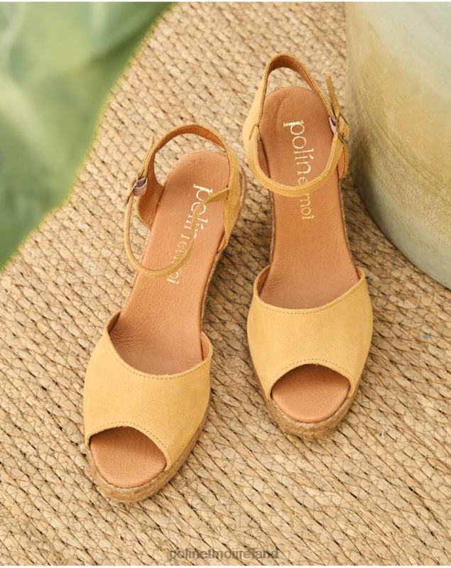 Polin et moi Sandals Wedge Kira LRX4D491 Footwear ochre