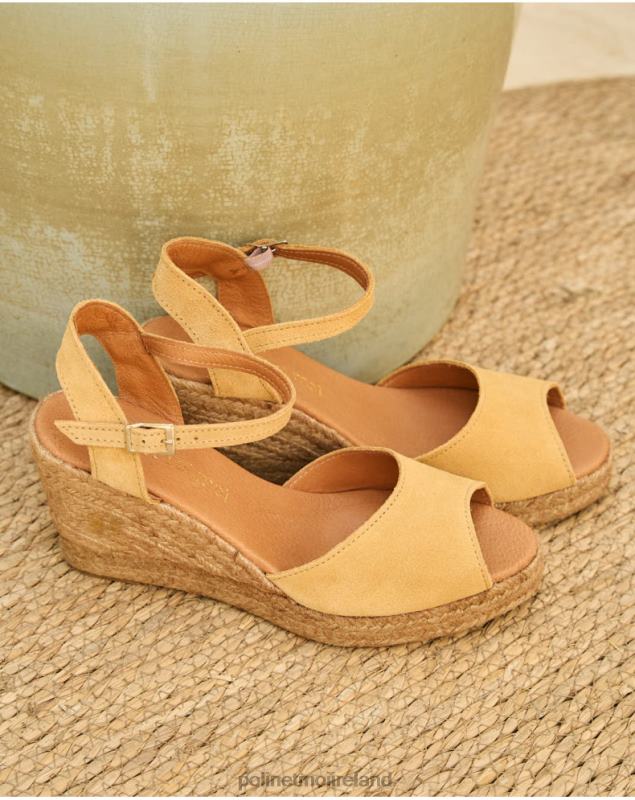Polin et moi Sandals Wedge Kira LRX4D491 Footwear ochre
