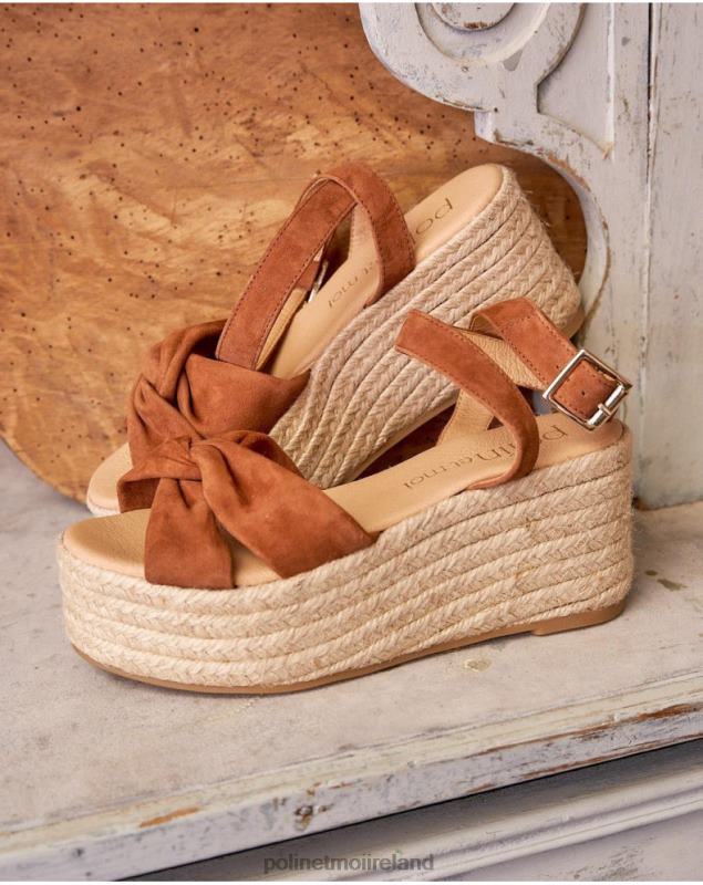 Polin et moi Yasemin Platform Sandal LRX4D427 Footwear Brown