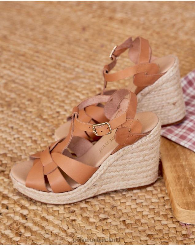 Polin et moi Zhanna Cross Sandal LRX4D411 Footwear Leather